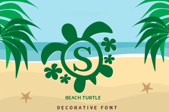 Beach Turtle: The Tropical Typeface for Standout Campaigns