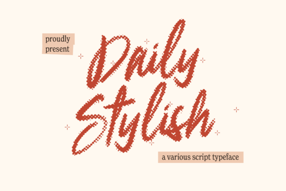 Daily Stylish: A Sophisticated Script Font for Modern Brand Identity