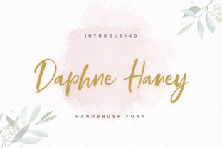Daphne Haney: A Natural Handwritten Font for Editorial Design