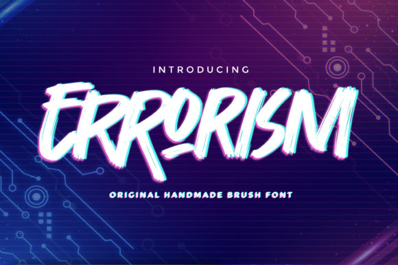 Errorism: The Handwritten Typeface That Stops the Scroll
