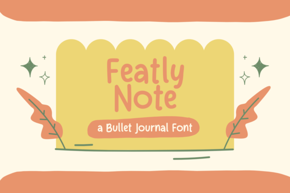 Featly Note: A Handwritten Typeface for Editorial Warmth