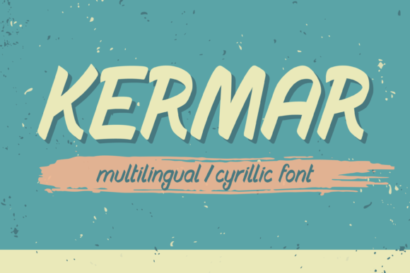 Kermar: A Sweet Handwritten Typeface for Editorial Design