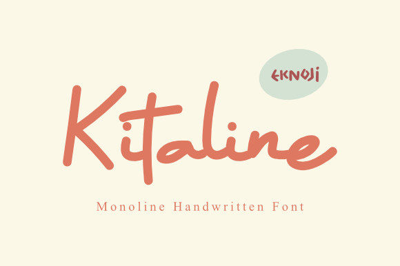 Kitaline: The Handwritten Font for Authentic Brand Identity