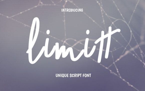 Limitt: A Sweet Handwritten Font for Polished Small Business Branding