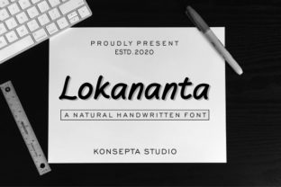 Lokananta: The Handwritten Typeface That Transforms Small Business Branding