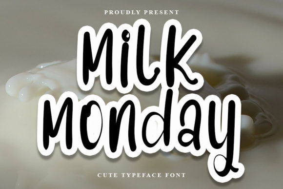 Milk Monday Typeface Review for Social Campaigns