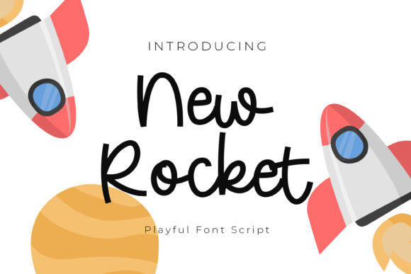 New Rocket: A Sweet Handwritten Font for Crafters and Sellers
