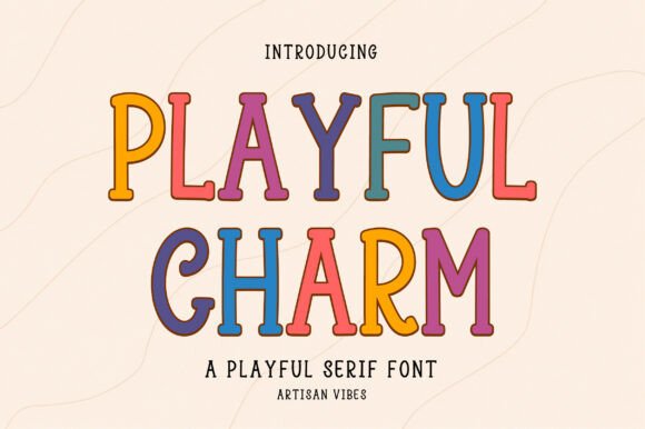 Playful Charm: The Serif Typeface That Elevates Campaign Visuals