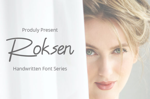 Roksen: A Handwritten Font That Elevates Your Brand’s Visual Story
