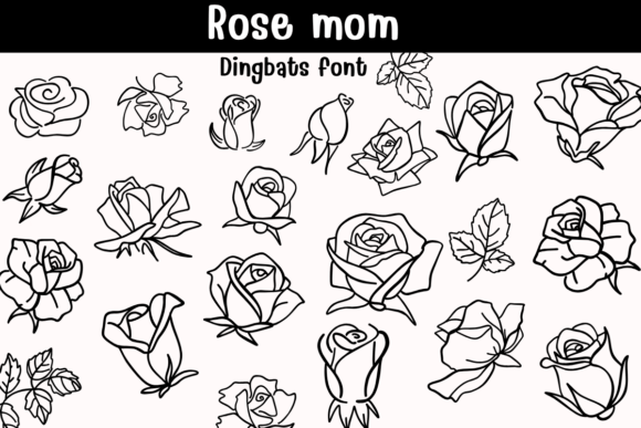 Rose Mom Typeface Review: A Soft Display Font for Editorial Design
