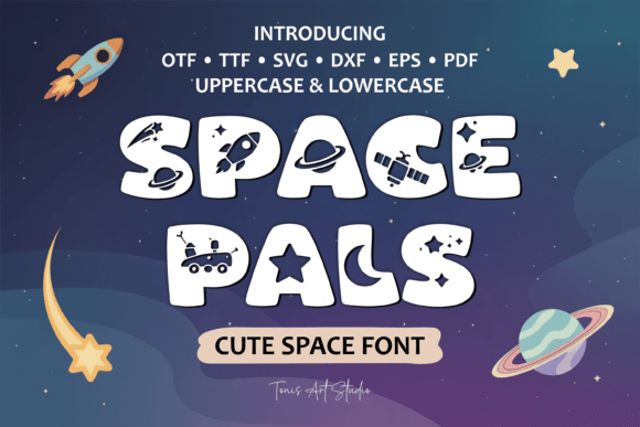 Space Pals: A Web Designer’s Take on Whimsical Digital Typography