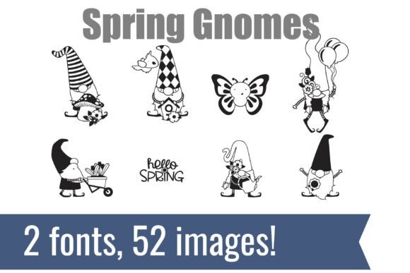 Spring and Easter Gnomes Dingbats: A Designer’s Guide to Seasonal Web Typography