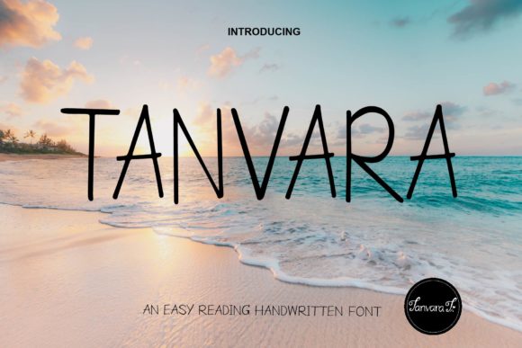 Tanvara: The Handwritten Font That Polishes Small Business Branding